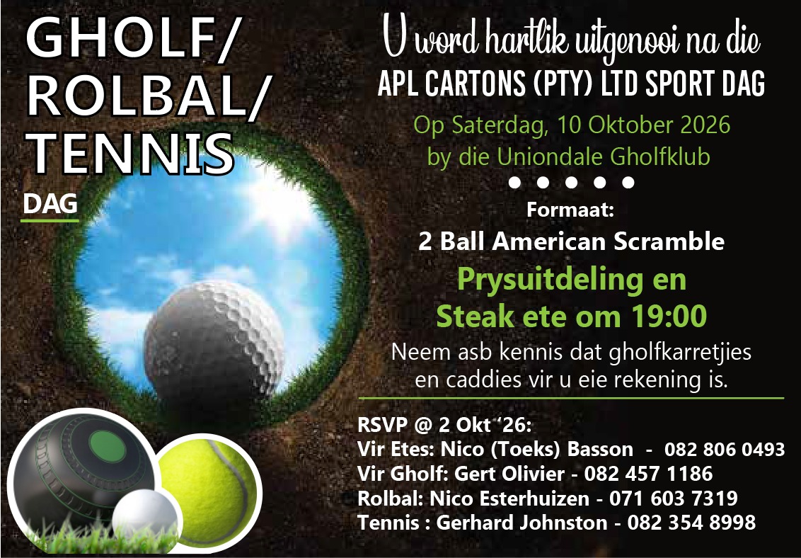 APL Sports Day – 10 October 2026